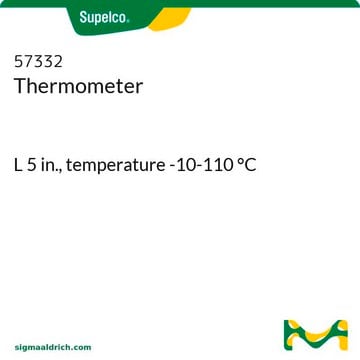 Thermomètre L 5&#160;in., temperature -10-110 °C