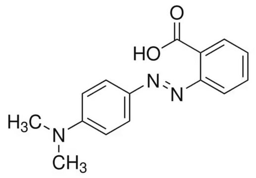 Methyl red 0.01% indicator solution