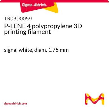 P-LENE 4 polypropylene 3D printing filament signal white, diam. 1.75&#160;mm