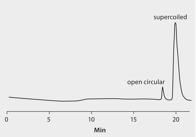 HPLC Analysis of Plasmids on TSKgel&#174; DNA-NPR application for HPLC