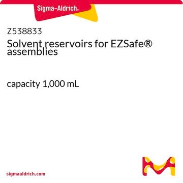 Solvent reservoirs for EZSafe&#174; assemblies capacity 1,000&#160;mL