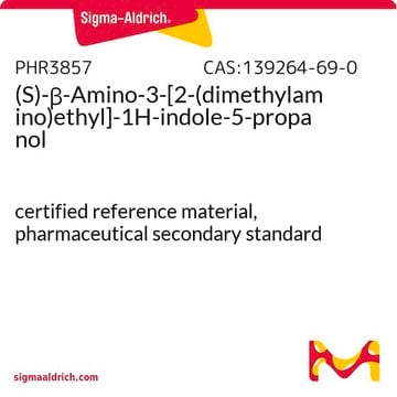 (S)-&#946;-Amino-3-[2-(dimethylamino)ethyl]-1H-indole-5-propanol certified reference material, pharmaceutical secondary standard