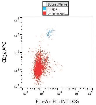 Monoclonal Anti-CD133 antibody produced in mouse clone W6B3C1