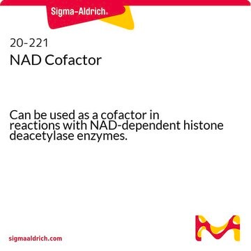 NAD Cofactor Can be used as a cofactor in reactions with NAD-dependent histone deacetylase enzymes.