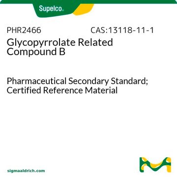 Glycopyrrolate Related Compound B Pharmaceutical Secondary Standard; Certified Reference Material