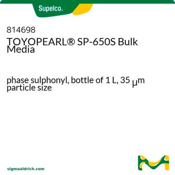 TOYOPEARL&#174; SP-650S Bulk Media bottle of 1&#160;L, phase sulphonyl, 35&#160;&#956;m particle size