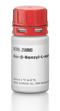 Boc-&#946;-Benzyl-L-aspartic acid PAM resin ester