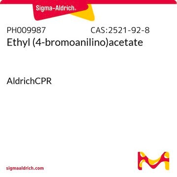 Ethyl (4-bromoanilino)acetate AldrichCPR