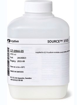 SOURCE&#8482; 15S Cytiva 17-0944-10, pack of 10&#160;mL