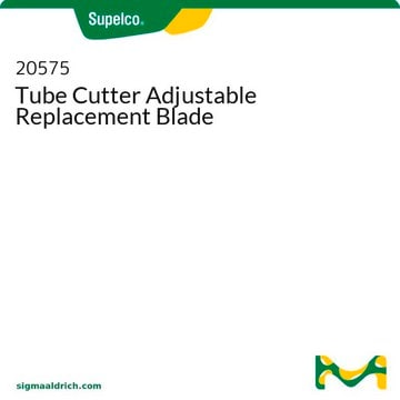 Lame de rechange ajustable pour coupe-tube