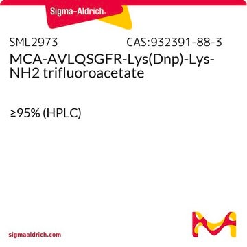 MCA-AVLQSGFR-Lys(Dnp)-Lys-NH2 trifluoroacetate &#8805;95% (HPLC)