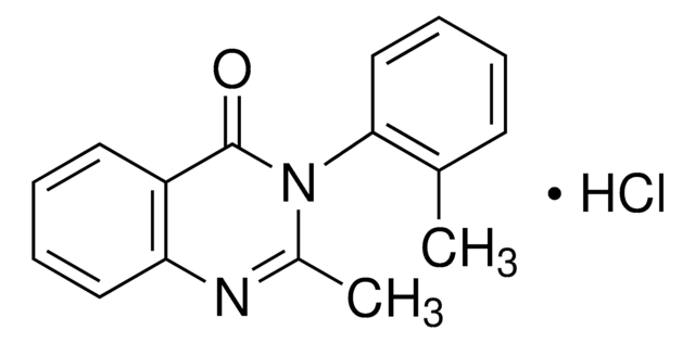 Methaqualone hydrochloride analytical standard