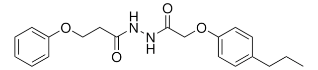 N'-(3-PHENOXYPROPANOYL)-2-(4-PROPYLPHENOXY)ACETOHYDRAZIDE AldrichCPR