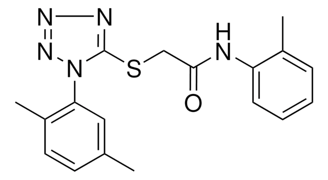 2-((1-(2,5-DIMETHYLPHENYL)-1H-TETRAAZOL-5-YL)THIO)-N-(2-METHYLPHENYL)ACETAMIDE AldrichCPR