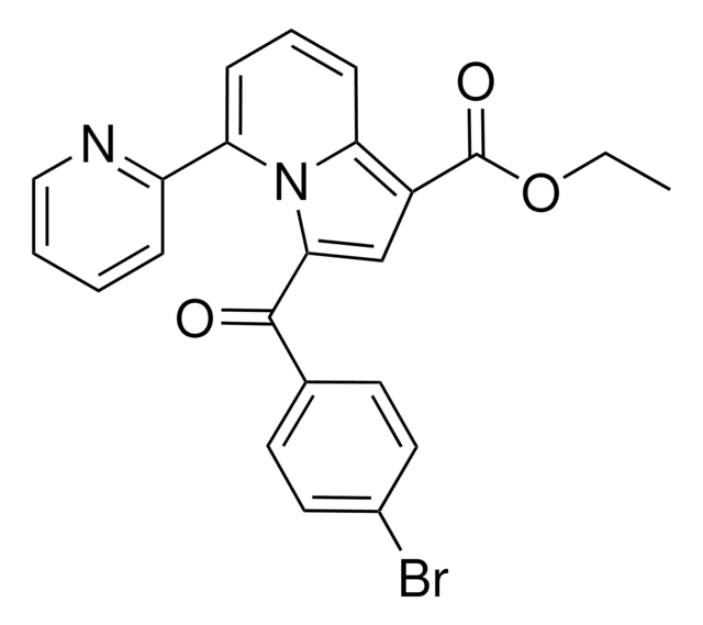 ETHYL 3-(4-BROMOBENZOYL)-5-(2-PYRIDINYL)-1-INDOLIZINECARBOXYLATE AldrichCPR