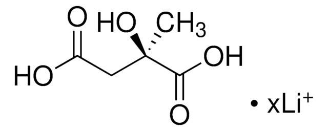 D-(&#8722;)-Citramalic acid lithium salt &#8805;95.0% (GC)