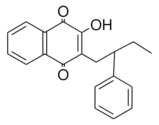 Q145 2-HYDROXY-3-(2-PHENYLBUTYL)-1,4-NAPHTHOQUINONE AldrichCPR