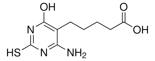 5-(4-AMINO-6-HYDROXY-2-MERCAPTO-5-PYRIMIDINYL)PENTANOIC ACID AldrichCPR