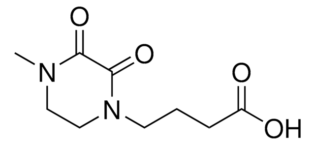 4-(4-Methyl-2,3-dioxo-1-piperazinyl)butanoic acid AldrichCPR