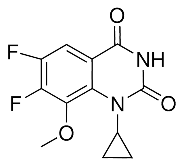 1-Cyclopropyl-6,7-difluoro-8-methoxy-2,4(1H,3H)-quinazolinedione AldrichCPR