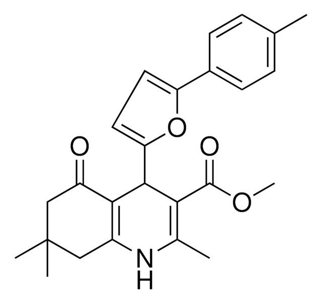 METHYL 2,7,7-TRIMETHYL-4-[5-(4-METHYLPHENYL)-2-FURYL]-5-OXO-1,4,5,6,7,8-HEXAHYDRO-3-QUINOLINECARBOXYLATE AldrichCPR