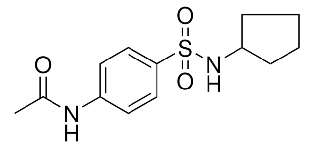 N-(4-CYCLOPENTYLSULFAMOYL-PHENYL)-ACETAMIDE AldrichCPR