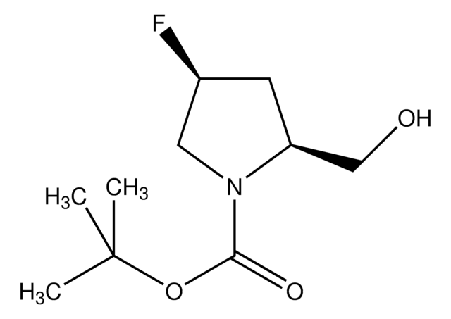 N-t-BOC-cis-4-Fluoro-L-Prolinol AldrichCPR