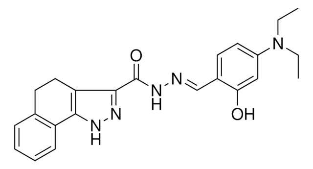 N'-{(E)-[4-(DIETHYLAMINO)-2-HYDROXYPHENYL]METHYLIDENE}-4,5-DIHYDRO-1H-BENZO[G]INDAZOLE-3-CARBOHYDRAZIDE AldrichCPR