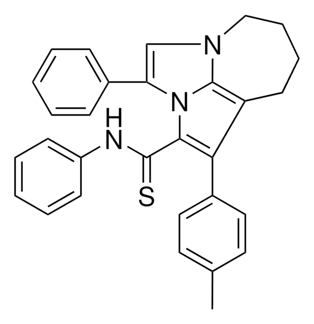 1-(4-METHYLPHENYL)-N,3-DIPHENYL-5,6,7,8-TETRAHYDRO-2A,4A-DIAZACYCLOPENTA[CD]AZULENE-2-CARBOTHIOAMIDE AldrichCPR