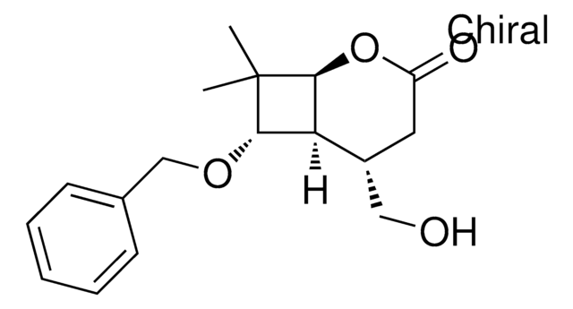 (1S,5S,6S,7S)-7-(BENZYLOXY)-5-(HYDROXYMETHYL)-8,8-DIMETHYL-2-OXABICYCLO[4.2.0]OCTAN-3-ONE AldrichCPR