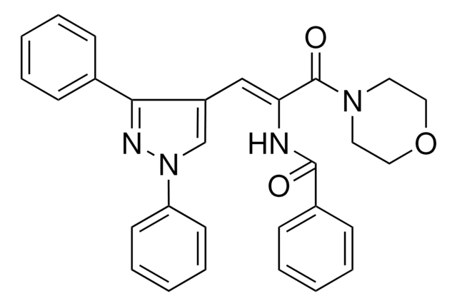 N-(2-(1,3-DIPHENYL-1H-PYRAZOL-4-YL)-1-(MORPHOLINE-4-CARBONYL)-VINYL)-BENZAMIDE AldrichCPR