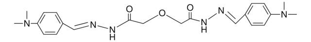 DIGLYCOLIC BIS((4-(DIMETHYLAMINO)BENZYLIDENE)HYDRAZIDE) AldrichCPR