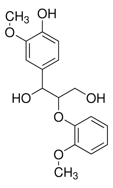 guaiacylglycerol-beta-guaiacyl ether AldrichCPR