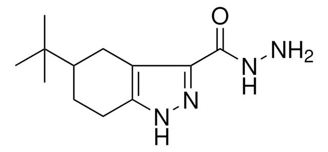 5-TERT-BUTYL-4,5,6,7-TETRAHYDRO-1H-INDAZOLE-3-CARBOHYDRAZIDE AldrichCPR