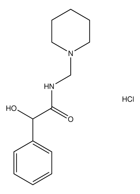 2-hydroxy-2-phenyl-N-(1-piperidinylmethyl)acetamide hydrochloride AldrichCPR