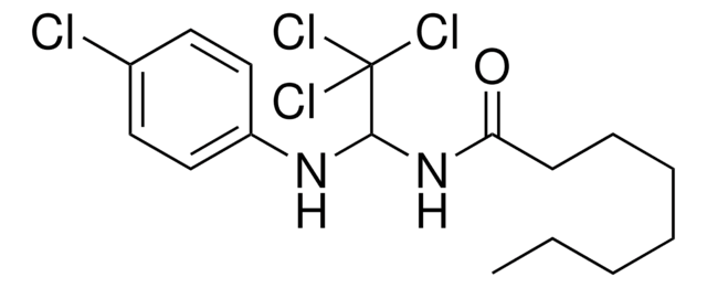 N-(2,2,2-TRICHLORO-1-(4-CHLOROANILINO)ETHYL)OCTANAMIDE AldrichCPR