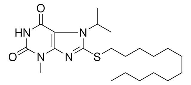 8-DODECYLSULFANYL-7-ISOPROPYL-3-METHYL-3,7-DIHYDRO-PURINE-2,6-DIONE AldrichCPR