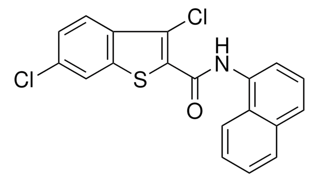 3,6-DICHLORO-N-(1-NAPHTHYL)-1-BENZOTHIOPHENE-2-CARBOXAMIDE AldrichCPR