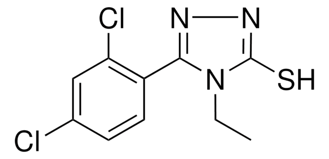 5-(2,4-DICHLOROPHENYL)-4-ETHYL-4H-1,2,4-TRIAZOLE-3-THIOL AldrichCPR