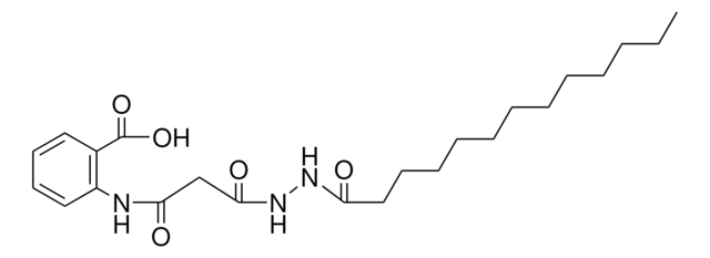 2-(3-OXO-3-(N'-TRIDECANOYL-HYDRAZINO)-PROPIONYLAMINO)-BENZOIC ACID AldrichCPR