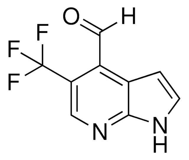 5-(Trifluoromethyl)-1H-pyrrolo[2,3-b]pyridine-4-carbaldehyde AldrichCPR