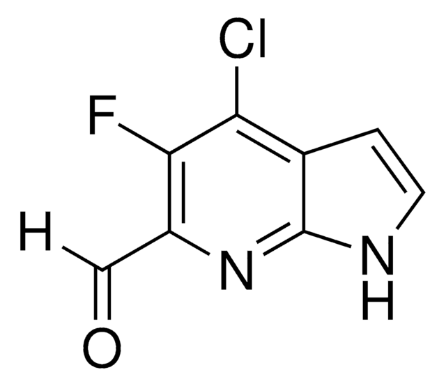 4-Chloro-5-fluoro-1H-pyrrolo[2,3-b]pyridine-6-carbaldehyde AldrichCPR