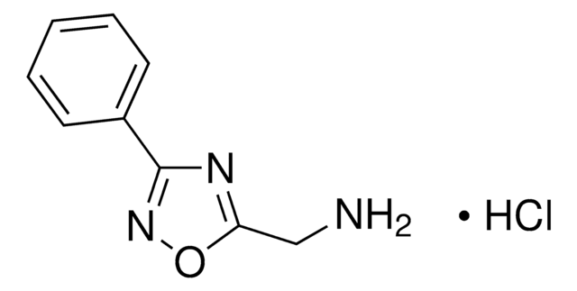 1-(3-Phenyl-1,2,4-oxadiazol-5-yl)methanamine hydrochloride AldrichCPR