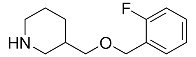 3-{[(2-Fluorobenzyl)oxy]methyl}piperidine AldrichCPR