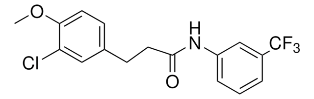 3-(3-CHLORO-4-METHOXYPHENYL)-N-(3-(TRIFLUOROMETHYL)PHENYL)PROPANAMIDE AldrichCPR