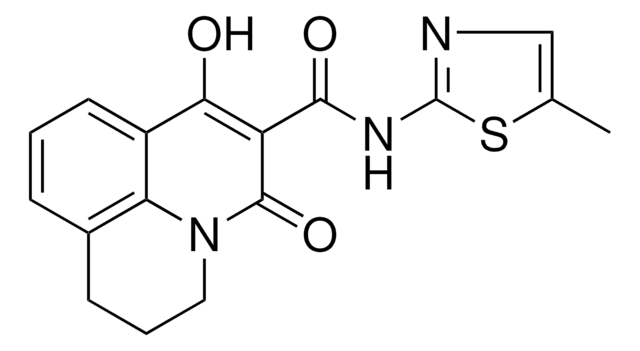 7-HYDROXY-N-(5-METHYL-1,3-THIAZOL-2-YL)-5-OXO-2,3-DIHYDRO-1H,5H-PYRIDO[3,2,1-IJ]QUINOLINE-6-CARBOXAMIDE AldrichCPR