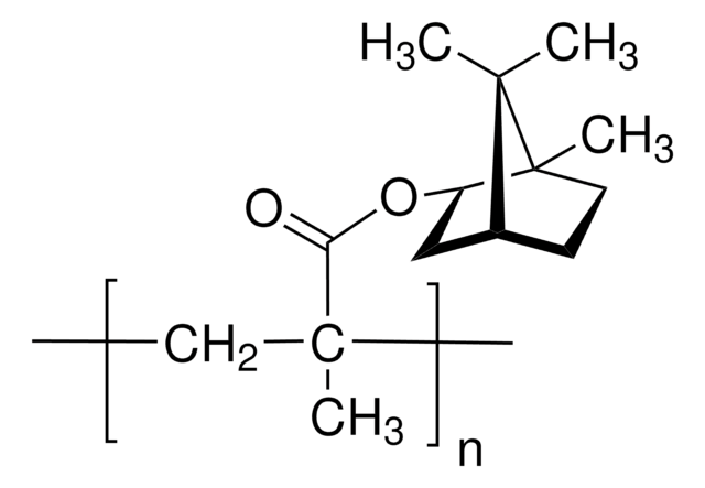 Poly(isobornyl methacrylate) average Mw ~554,000 by GPC, beads