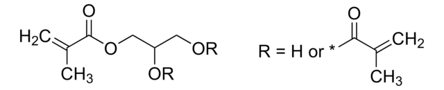 Glycerol dimethacrylate, mixture of isomers technical grade, 85%, contains 200&#160;ppm monomethyl ether hydroquinone as inhibitor