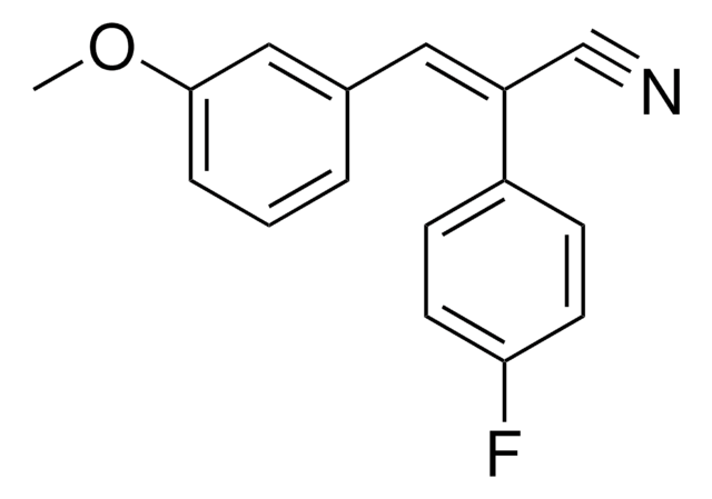 2-(4-FLUOROPHENYL)-3-(3-METHOXYPHENYL)ACRYLONITRILE AldrichCPR