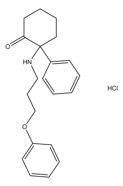 2-[(3-phenoxypropyl)amino]-2-phenylcyclohexanone hydrochloride AldrichCPR